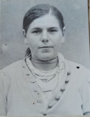 Evidenční list s fotografií – Jevdokija Gluškova